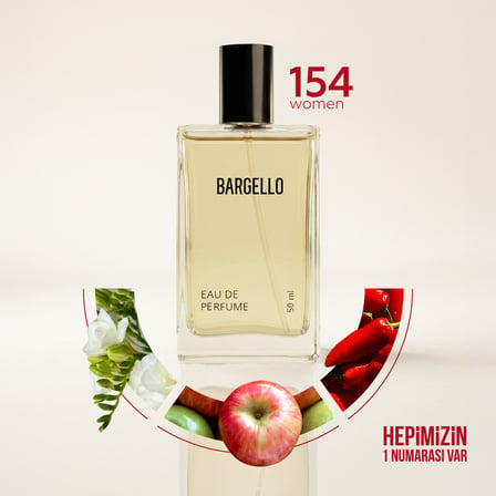 Bargello 154 Floral EDP Çiçeksi Kadın Parfüm 50 ml  