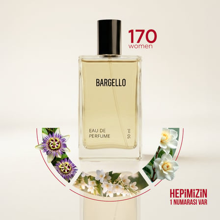Bargello 170 Oriental EDP Çiçeksi Kadın Parfüm 50 ml  