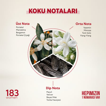 Bargello 183 Oriental EDP Çiçeksi Kadın Parfüm 50 ml  