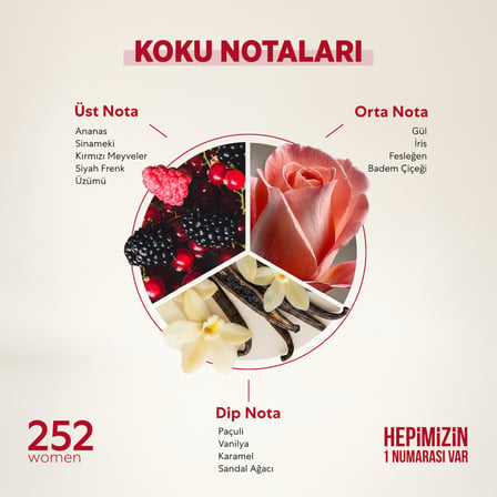 Bargello 252 Oriental EDP Oryantal Kadın Parfüm 50 ml  