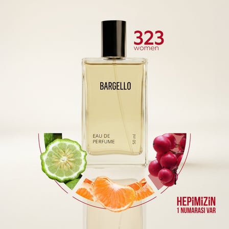 Bargello 323 Oriental EDP Çiçeksi Kadın Parfüm 50 ml  