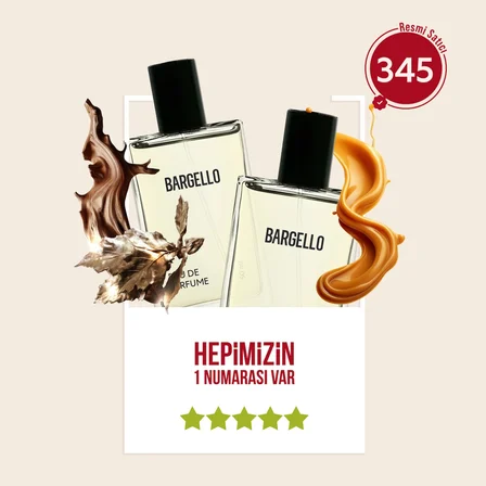 Bargello 345 Floral EDP Çiçeksi Kadın Parfüm 50 ml  