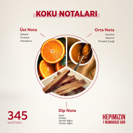 Bargello 345 Floral EDP Çiçeksi Kadın Parfüm 50 ml  
