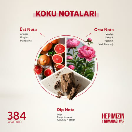 Bargello 384 Floral EDP Çiçeksi Kadın Parfüm 50 ml  