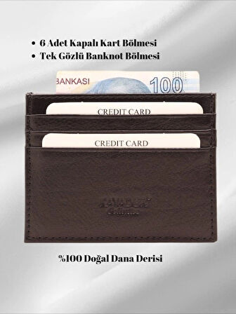 Hakiki Deri Erkek Cüzdan
