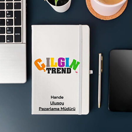 İsim ve Kurumsal Logo Unvan Yazılı Baskılı  Defter