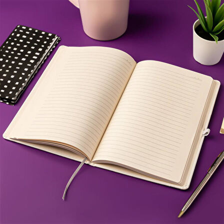 Babaya Özel Deri Kaplı Defter
