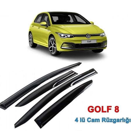 CAM RÜZGARLIĞI İTHAL VOLKSWAGEN GOLF8 4LÜ
