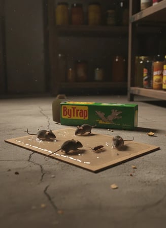 ByTrap Zehirsiz ve Kokusuz Fare Yapışkanı