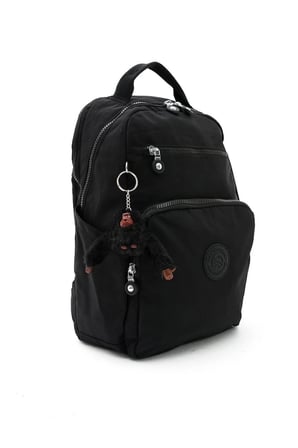 Unisex Suya Dayanıklı Krinkıl Kumaş Çok Gözlü Orta Boy Laptop Okul Ve Sırt Çantası SARGINLAR