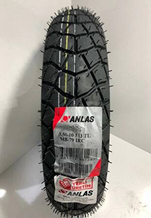 Anlaş/İrc  350*10 3.50-10 350X10 Scooter Dış Lastik Irc Anlaş Mb79 4 Mevsim