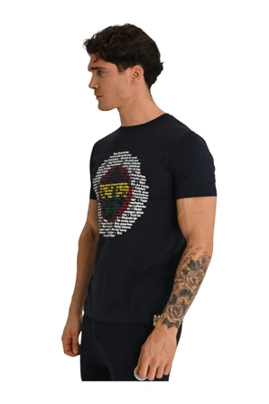 Fenerbahçe ERKEK TRIBUN MARŞ LOGO T-shirt UV Kutu Hediyeli