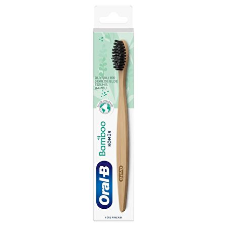 Oral B Bamboo Kömür Diş Fırçası Yumuşak