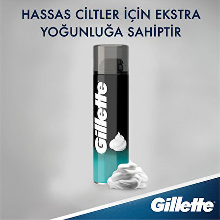 Gillette Hassas 200 ml Tıraş Köpüğü