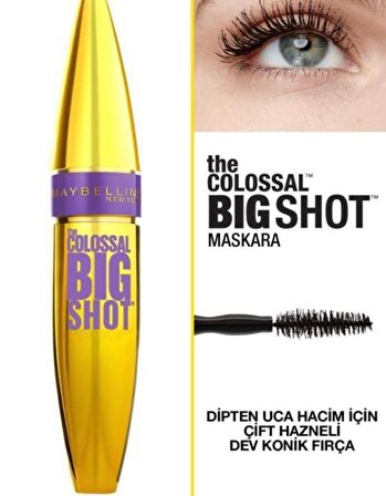 Maybelline New York The Colossal Big Shot Siyah Maskara