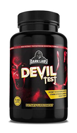 DARK LABS DEVIL TEST (FADOGİA AGRESTİS - KSM66 ASHWAGANDHA) – 120 CAPS