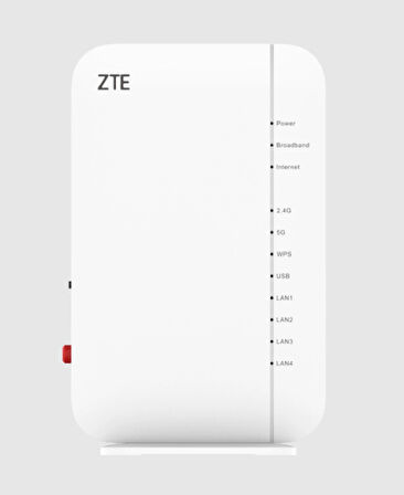 ZTE H1601 AX1800 Wifi 6 Fiber Premium Modem