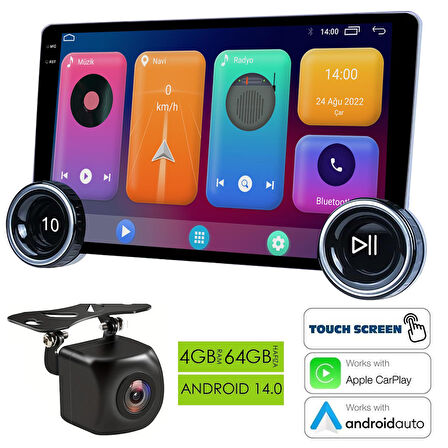 Navimex Diamond BY-5318 Tablet Multimedya Android 13 İnç 4+64GB 2K