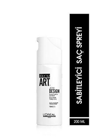 Loreal Professionnel Tecni Art Fix Desing Sabitleyici Saç Spreyi 200 ml