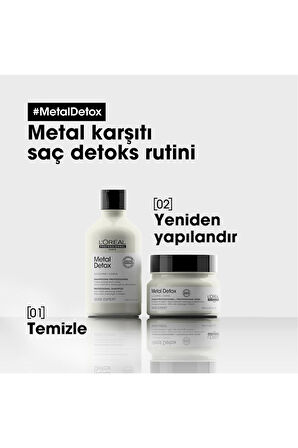 L'Oreal Professionnel Serie Expert Arındırıcı Metal Detox Set