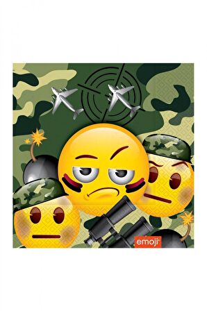 EMOJİ KAMUFLAJ PEÇETE 20'Lİ