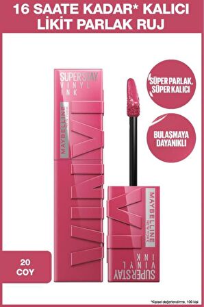 Maybelline Vinly Kalıcı Ruj-Dolgun ve Pürüzsüz Dudaklar Dolgunlaştırıcı Ruj Seti 20-003