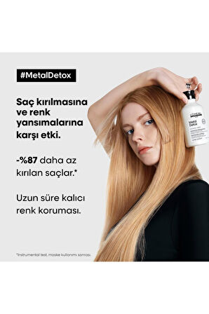 Loreal Professionnel Işlem Görmüş Ve Yıpranmış Saçlar Için Metal Karşıtı Arındırıcı Şampuan 500ml