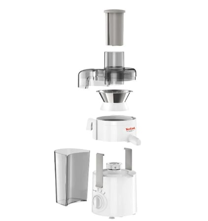 Tefal ZE370138 Frutelia+ Katı Meyve Sıkacağı - Beyaz (350W, 0.95 Litre Posa Haznesi)