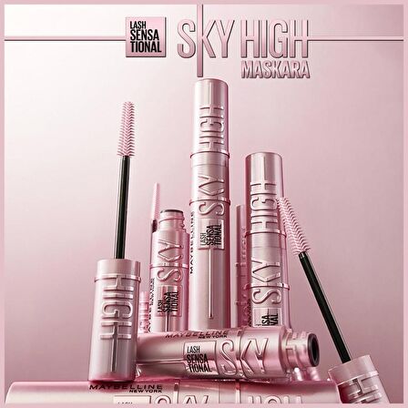 Maybelline Sky High Dev Limitsiz Kirpikler-Gün Boyu Kalıcı Parlak Dudaklar 15 Peachy