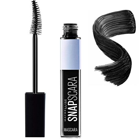 Maybelline New York Snapscara Maskara - Pitch Black (Siyah)