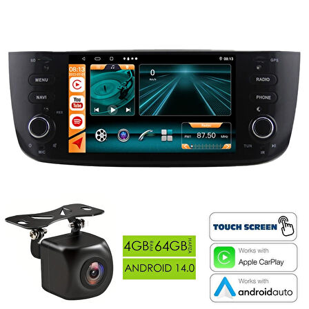 Fimex NAV-9967 Tablet Multimedya Android 6.2 İnç 4+64GB 8 Çekirdek Fiat Linea 2014-2018