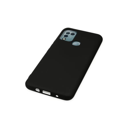 İnfinix Hot 10 Play Kılıf Nano içi Kadife Silikon - Siyah