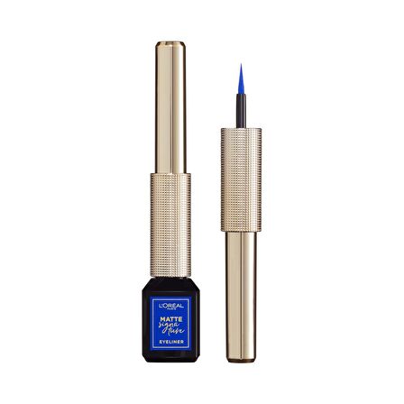 L'Oréal Paris Matte Signature Eyeliner 02 Blue - Mavi