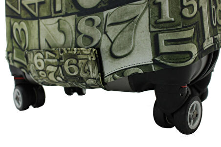 My Saraciye 09 Valiz Kılıfı, Bavul Kılıfı - Rakamlar 09