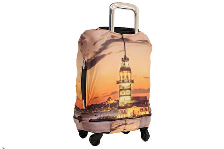My Saraciye 34 Valiz Kılıfı, Bavul Kılıfı - Kız Kulesi 34