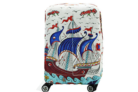 My Saraciye 57 Valiz Kılıfı, Bavul Kılıfı - Çini Gemi 57