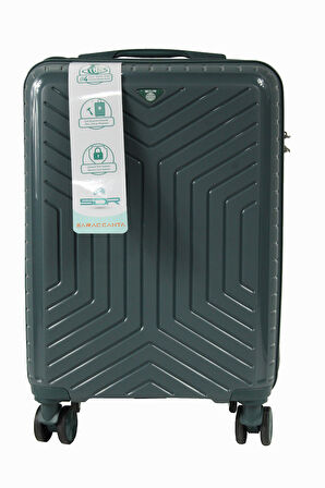 Metropolitan SDR 103 PP Valiz Seti - Büyük + Orta + Kabin Boy - Petrol Yeşili