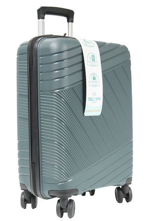 Metropolitan SDR 102 PP Valiz - Orta  Boy Petrol Yesili