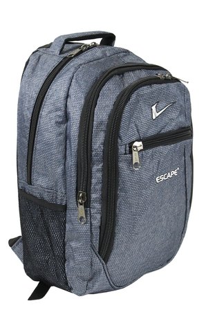 Escape ESC 307 Çizgili Polyester Kumaş Sırt Çantası Lacivert