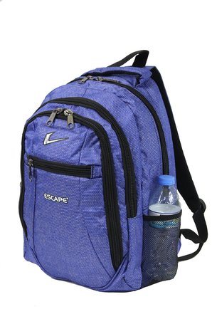Escape ESC 307 Çizgili Polyester Kumaş Sırt Çantası Sax