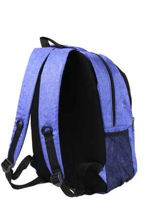 Escape ESC 307 Çizgili Polyester Kumaş Sırt Çantası Sax