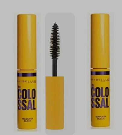 Maybellıne Colossal Volume Express Black Mascara 4.5 Ml -2 ADET