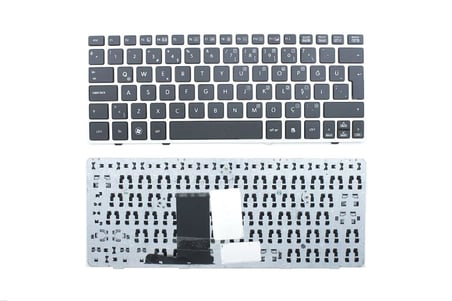 Hp Elitebook 2560P 2570P B292 Notebook Klavyesi - Siyah TR / KL856