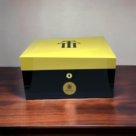 Trinidad İspanyol Sedir Sarı Humidor Puro Kutusu 50's