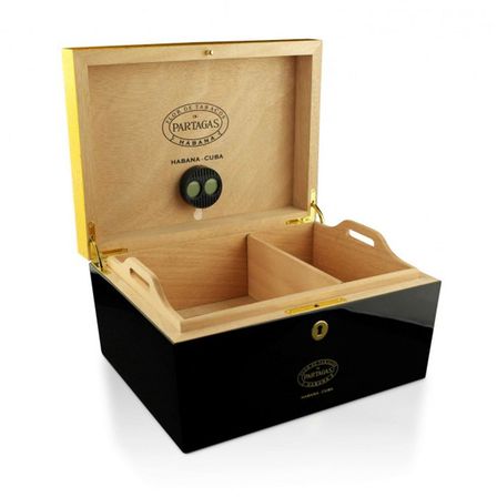Partagas Siyah/Sarı Lake Humidor Puro Kutusu 50's
