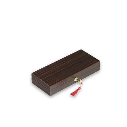 Lubinski İtaly Toscano Humidor Puro Kutusu Abanoz 20's