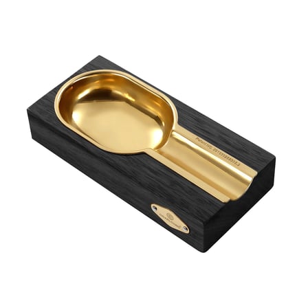 Cigarloong Ahşap Puro Küllüğü Tekli Gold