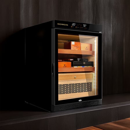 Mon800A Elektronik Soğutuculu Humidor Puro Dolabı 500's