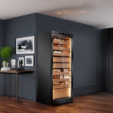 Mon5800A Elektronik Soğutuculu Humidor Puro Dolabı 3000's