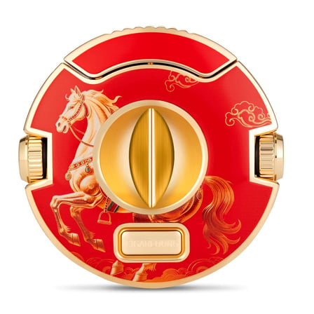 Year Of The Horse Gold Yuvarlak Puro Kesici ve Delici